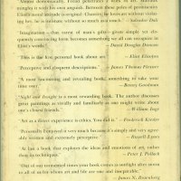 Sight and Insight (back cover)